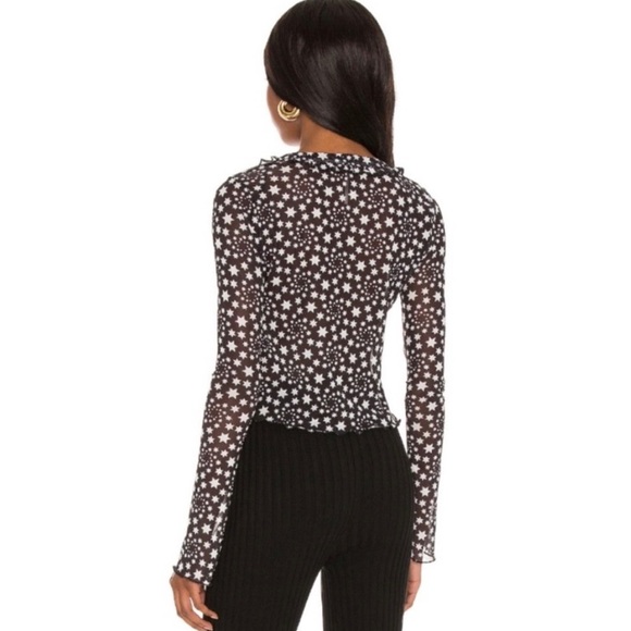 Free People Marne Mesh Star Top - Picture 2 of 9